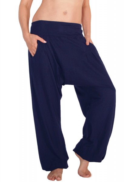 Haremshose aus Jersey, Damen Aladinhose Nr. P28