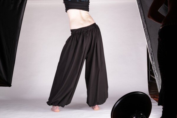 Ballonhosen ebenfalls schon seit zehn Jahren im Sortiment - 