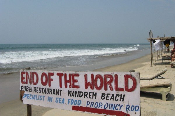 Goa selten so leer - 