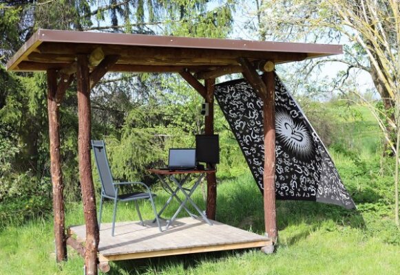 Homeoffice im Garten - 