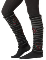 Stulpen Beinstulpen Patchwork für Damen,...