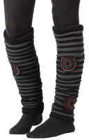 Stulpen Beinstulpen Patchwork für Damen,...