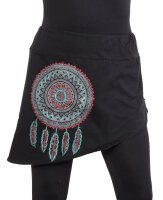Rock Sommerrock aus Jersey mit Traumfänger sk279