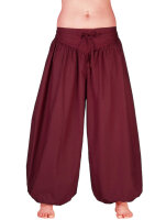 Ballonhose, weite Pumphose aus Baumwolle für Damen Rot