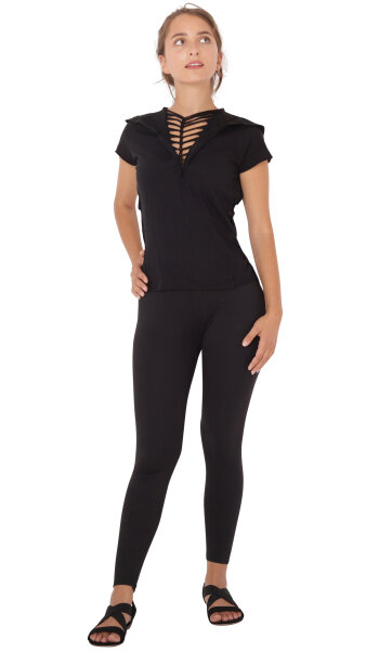 Kurzarmshirt T-Shirt Kapuzenshirt dr6