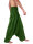 Extragroße Haremshose XXL Aladinhose für Damen und Herren Grün