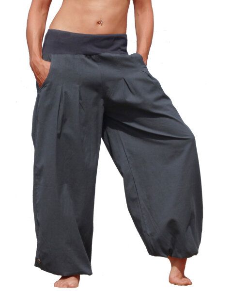 Pumphose aus Baumwolle, Unisex, Nr. P1 Grau