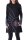 Alternatives Kapuzenkleid aus Baumwolle, Goa Kleid Nr. 77 Schwarz XL