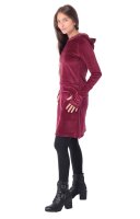 Alternatives Kleid aus Samt mit Kapuze Nr. 137 Rot M