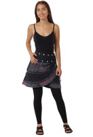 Wickelrock für Damen mit lebhaftem Muster und...