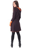 Alternatives Kapuzenkleid aus Baumwolle, Goa Kleid Nr. 77
