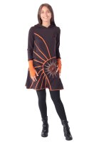 Alternatives Kapuzenkleid aus Baumwolle, Goa Kleid Nr. 77