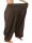 Extragroße Haremshose XXL Aladinhose für Damen und Herren Braun