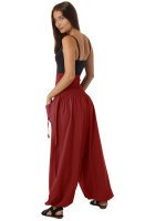 Pumphose für Damen und Herren mit Taschen Rot
