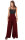 Open Belt Pant Rot