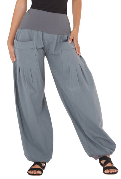 Pocket-Pumphose mit Taschen, Unisex, Modell Nr. P31 Grau