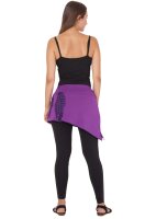 Rock Zipfelrock Sommerrock mit Cut-Out sk273