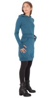 Kapuzenpullover-Kleid Hoodie Einfarbig dr19