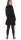 Kleid aus Jersey mit Blumen-Print und Kapuze dr132