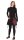 Kleid aus Jersey mit Blumen-Print und Kapuze dr132