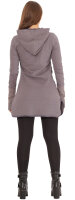 Sweatkleid mit Kapuze Hoodiekleid dr39