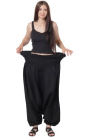 Extragroße Haremshose XXL Aladinhose für Damen und Herren