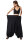Extragroße Haremshose XXL Aladinhose für Damen und Herren