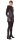 Zweifarbiges Kapuzenpullover-Kleid aus Fleece dr12 Grau XL