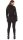 Zweifarbiges Kapuzenpullover-Kleid aus Fleece dr12 Grau XL