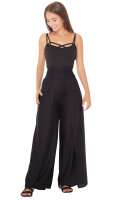 Open Belt Pant Schwarz