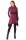 Kleid aus leichter Baumwolle mit Zipfelkapuze, Elfenkleid Oberteil Nr. 37 Rot S