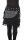 Winterrock aus Fleece Wickelrock mit Tasche Nr. 240 Schwarz