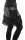 Winterrock aus Fleece Wickelrock mit Tasche Nr. 240 Schwarz