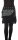 Winterrock aus Fleece Wickelrock mit Tasche Nr. 240 Schwarz