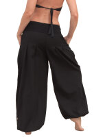 Pumphose aus Baumwolle, Unisex, Nr. P1 Schwarz