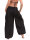Pumphose aus Baumwolle, Unisex, Nr. P1 Schwarz