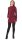 Kapuzenpullover-Kleid Hoodie Zweifarbig dr21 Rot M