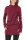 Kapuzenpullover-Kleid Hoodie Zweifarbig dr21 Rot M
