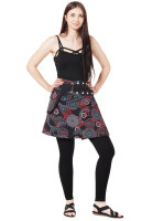 Damen Wickelrock mit coolem Muster Nr. 195