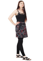 Damen Wickelrock mit coolem Muster Nr. 195