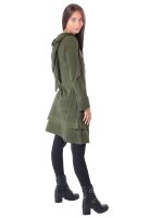 Elfenkleid aus Baumwolle mit Zipfelkapuze Nr. 186 Grün L