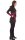 Pullover Longshirt Langärmlige Shirt-Tunika dr23 Rot M