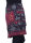 Damen Wickelrock mit Blumen und femininem Muster Nr. 182 Schwarz
