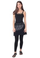 Winterrock aus Fleece Wickelrock mit Tasche Nr. 240