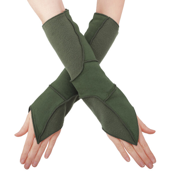 Armstulpen - Gothic Pulswärmer für Damen hw1