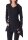 Longshirt Tunika aus leichter Baumwolle mit Zipfelkapuze, Elfentunika Nr. 60 Schwarz M