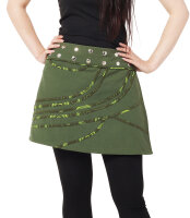 Kurzer Wickelrock, Alternativer Rock für Damen Nr. 259