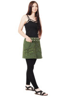 Kurzer Wickelrock, Alternativer Rock für Damen Nr. 259