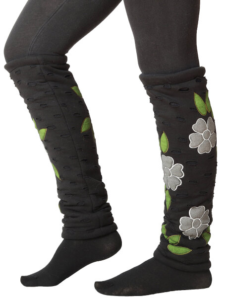 Stulpen Beinstulpen Hippie Damen Beinwärmer Nr. 60