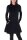 Alternatives Kleid aus Samt mit Kapuze Nr. 137 Schwarz L